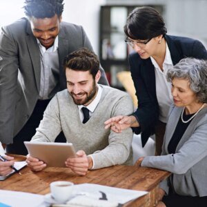 cropped shot of a group of businesspeople working 2023 01 09 21 50 46 utc